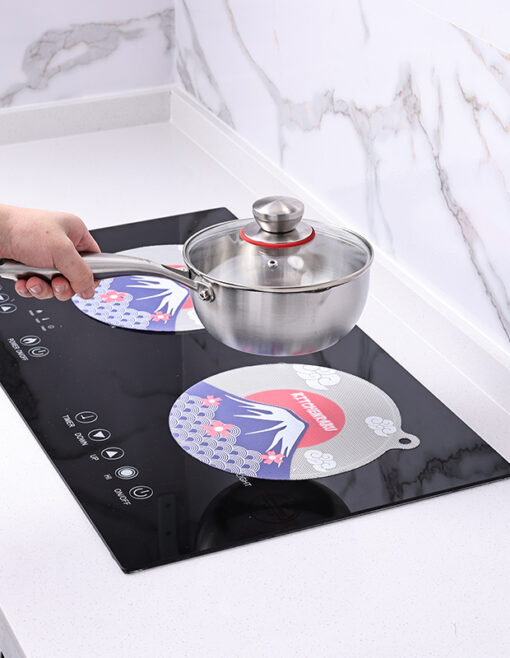 Glass top stove protector 24cm 2pcs